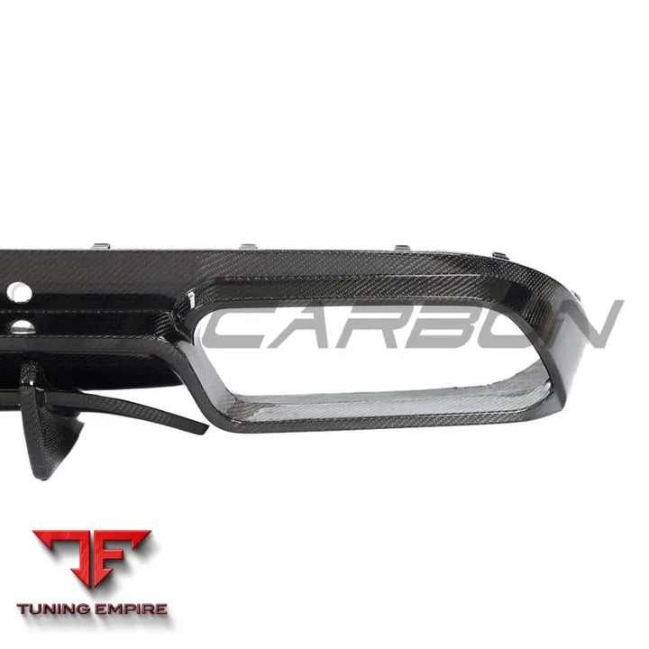 MERCEDES W205 C63 FACELIFT COUPE/CONVERTIBLE 2DR CARBON FIBRE DIFFUSER V2 - CT CARBON