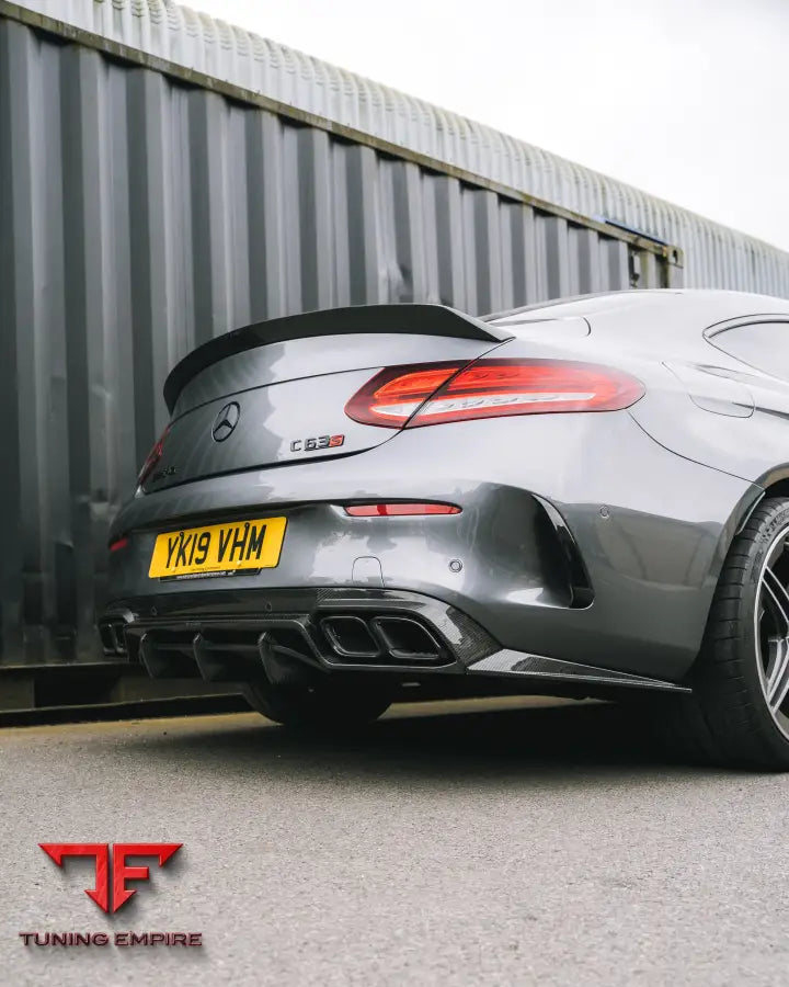 MERCEDES W205 C63 FACELIFT COUPE/CONVERTIBLE 2DR CARBON FIBRE DIFFUSER V2 - CT CARBON