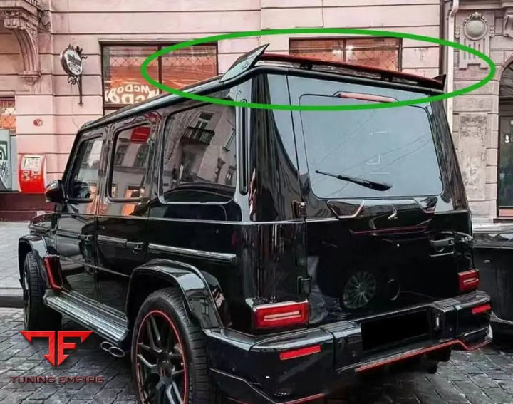 MERCEDES W464 G500 G63 CARBON FIBER REAR SPOILER KIT