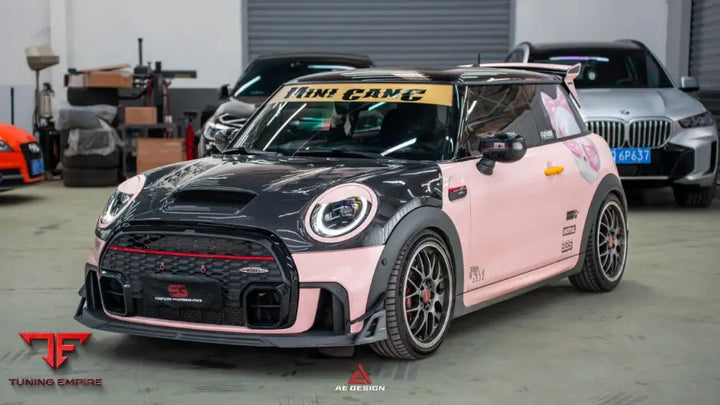 MINI Cooper JCW F56 LCI AE Design front canards