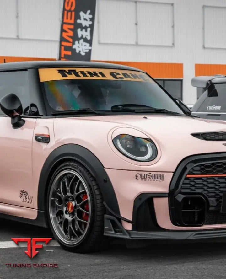 MINI Cooper JCW F56 LCI AE Design front canards
