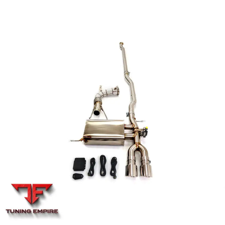 MINI F56 1.5T CATBACK EXHAUST DOWNPIPE WITH MUFFLER VALVE