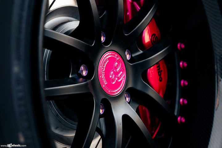 MITSUBISHI EVO X on custom forged wheels