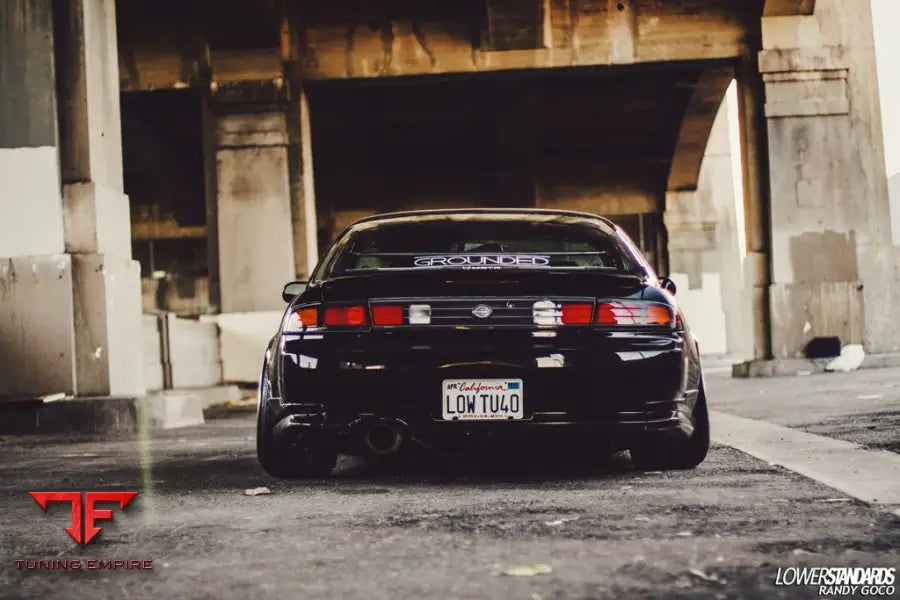 NISSAN 240SX on custom forged wheels