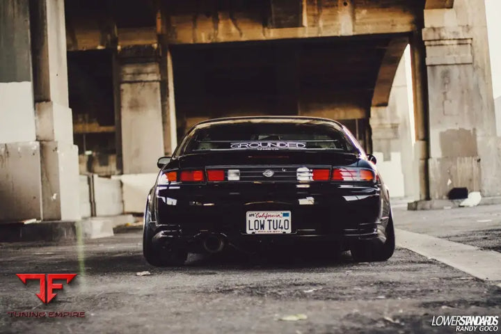 NISSAN 240SX on custom forged wheels