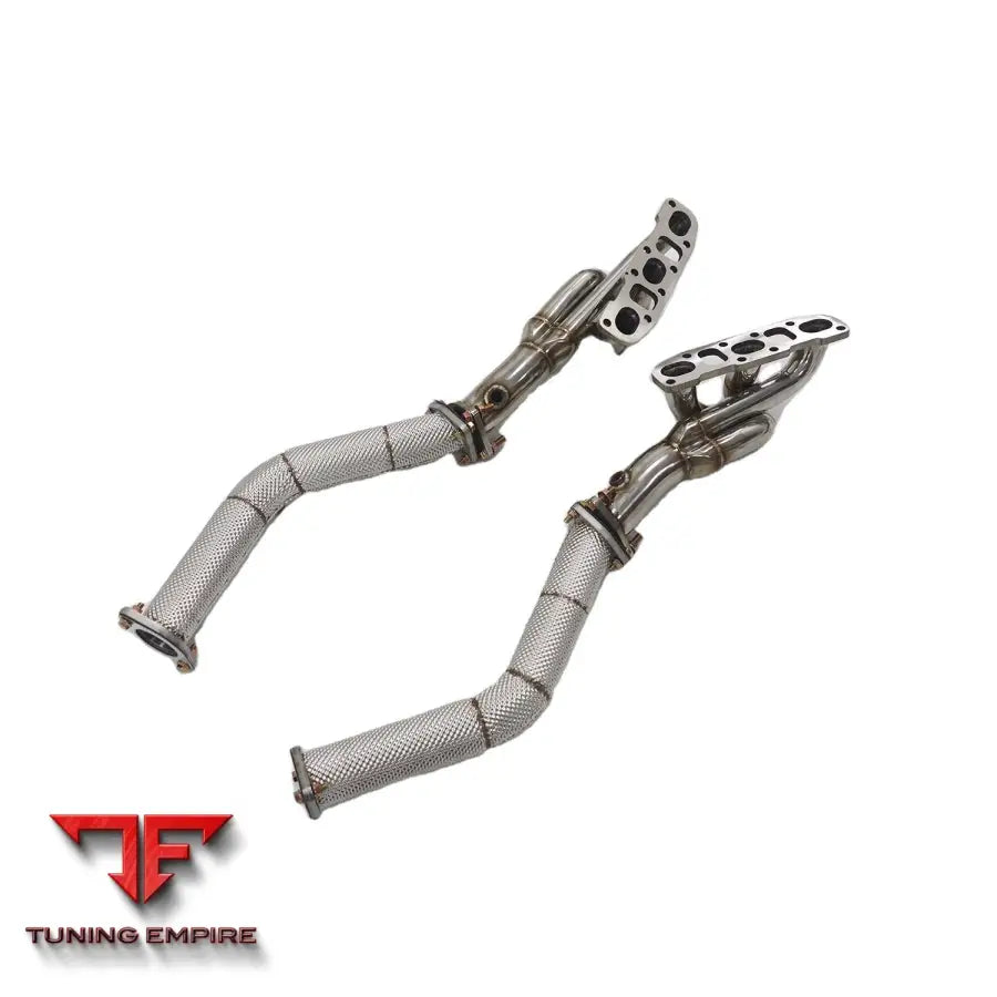 NISSAN 350Z 370Z 3.7L STAINLESS STEEL HEADER CATLESS RAZOR EXHAUST MANIFOLD DOWNPIPE
