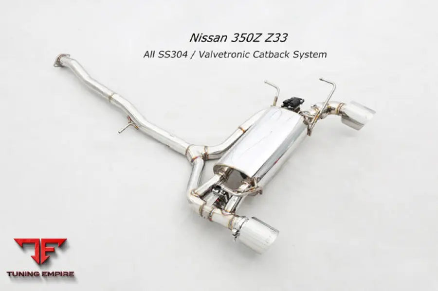 Nissan 350Z All Ss304 Valvetronic Exhaust System