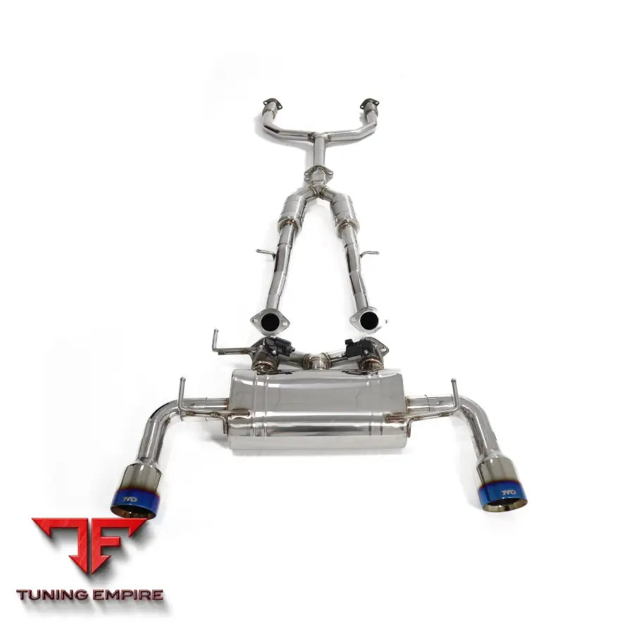 NISSAN 370Z 3.7L STAINLESS STEEL CATBACK RAZOR EXHAUST WITH MUFFLER VALVE