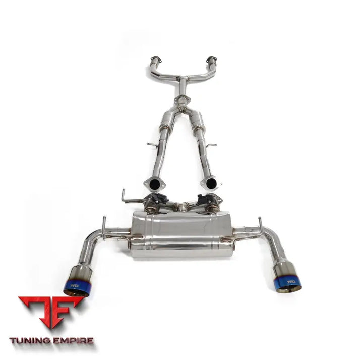 NISSAN 370Z 3.7L STAINLESS STEEL CATBACK RAZOR EXHAUST WITH MUFFLER VALVE