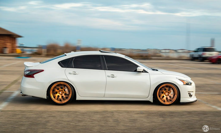 NISSAN ALTIMA on custom forged wheels