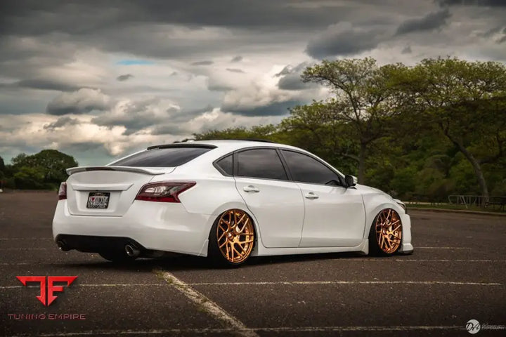 NISSAN ALTIMA on custom forged wheels