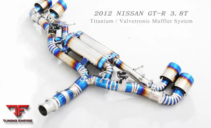 Nissan Gt-R 2012 Titanium Valvetronic Exhaust System