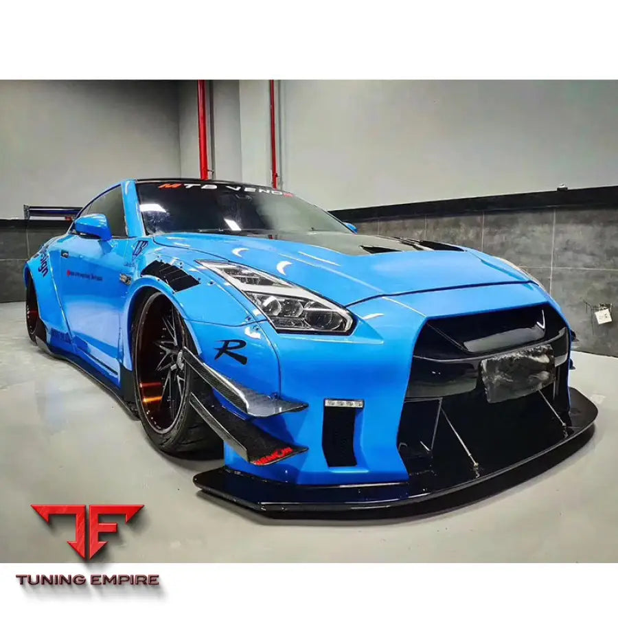 NISSAN GT-R R35 TO LB STYLE CARBON FIBER PARTS