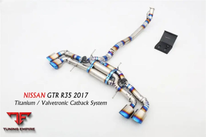 Nissan Gt-R Titanium Valvetronic Exhaust System