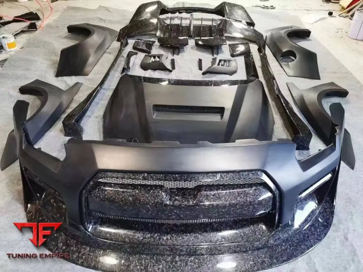 NISSAN GTR CARBON FIBER PARTS