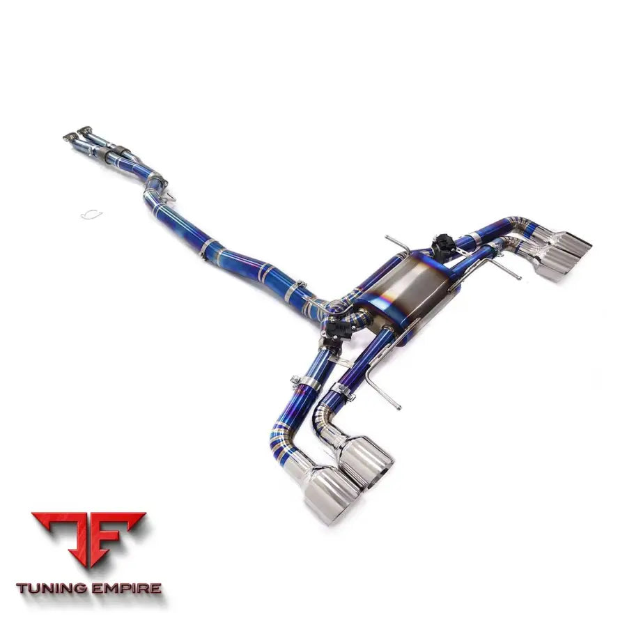 NISSAN GTR R35 3.8T VALVETRONIC TITANIUM PIPE CATBACK RAZOR EXHAUST WITH Y FRONT TUBE