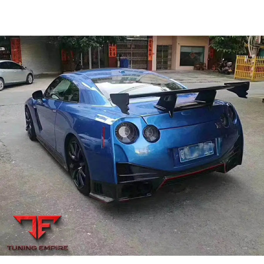 NISSAN GTR R35 CARBON FIBER NSM STYLE REAR WING TRUNK SPOILER 2008-2015Y