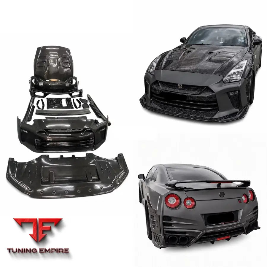 NISSAN GTR R35 CARBON FIBER PARTS