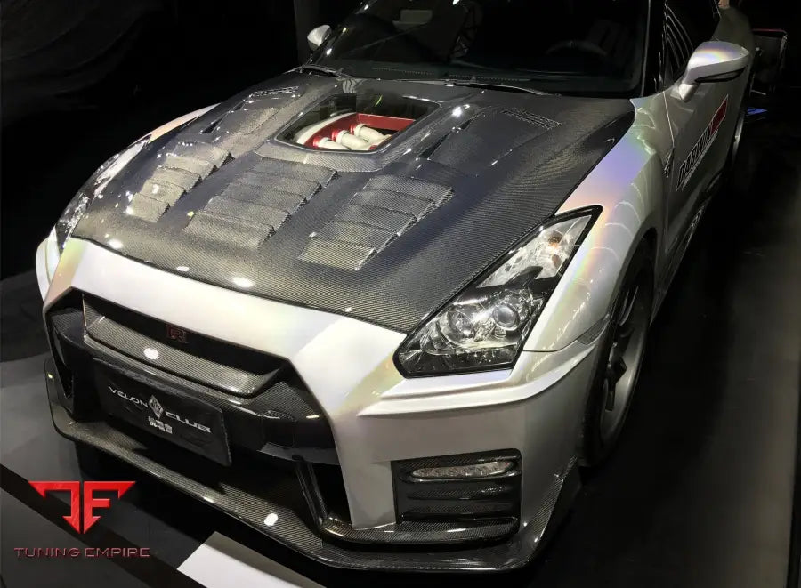 NISSAN GTR R35 CBA/DBA IMP PERFORMANCE CARBON FIBER HOOD BSD