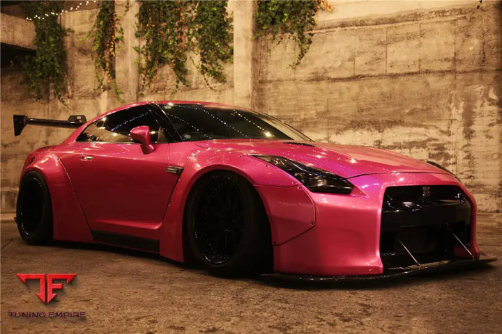 NISSAN GTR R35 CBA/DBA DE STYLE WIDE FENDER FLARES BSD