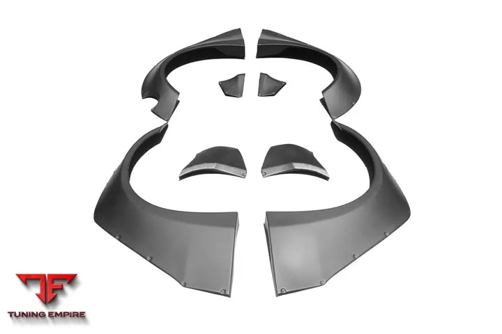 NISSAN GTR R35 CBA/DBA DE STYLE WIDE FENDER FLARES BSD