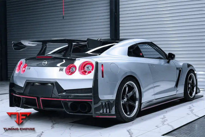 NISSAN GTR R35 CBA & DBA & EBA 2024-NISMO STYLE CARBON FIBER TRUNK SPOILER WING BSD