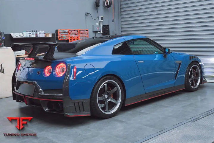 NISSAN GTR R35 CBA & DBA & EBA 2024-NISMO STYLE CARBON FIBER TRUNK SPOILER WING BSD