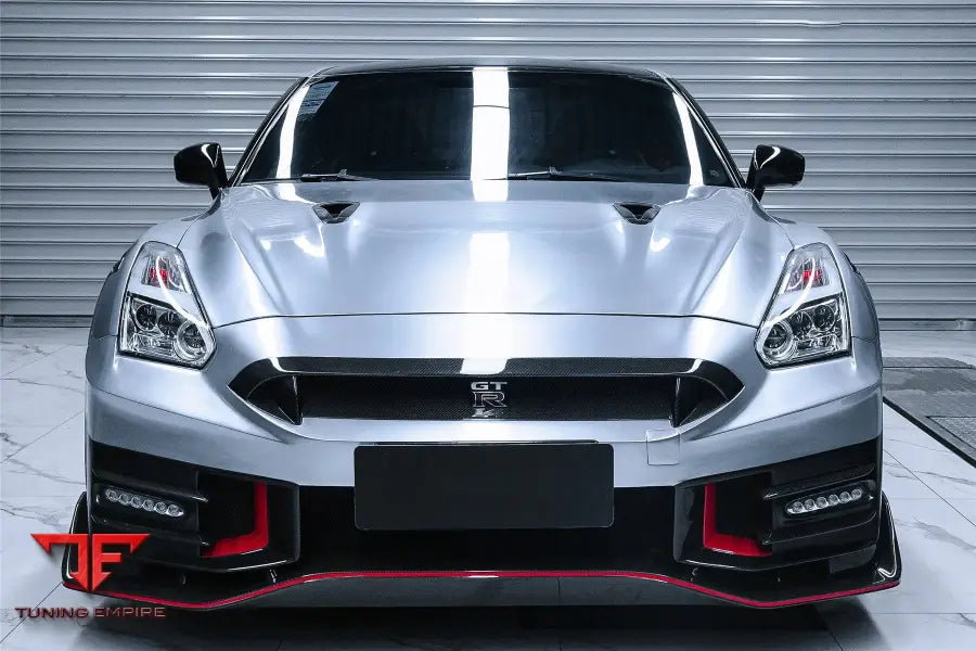 NISSAN GTR R35 CBA & DBA & EBA 2024-NISMO STYLE PART CARBON FIBER FRONT BUMPER BSD