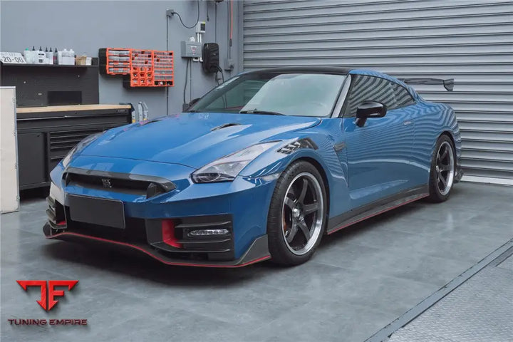 NISSAN GTR R35 CBA & DBA & EBA 2024-NISMO STYLE PART CARBON FIBER FRONT BUMPER BSD