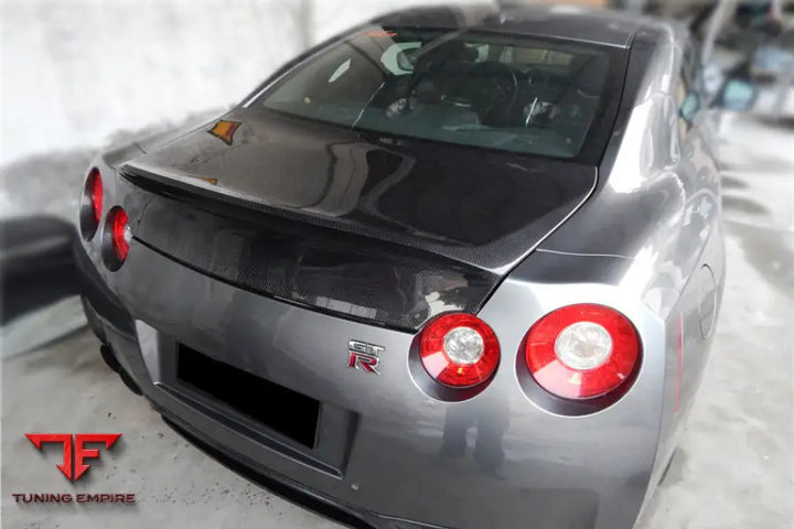 NISSAN GTR R35 CBA/DBA/EBA AMS STYLE CARBON FIBER TRUNK BSD