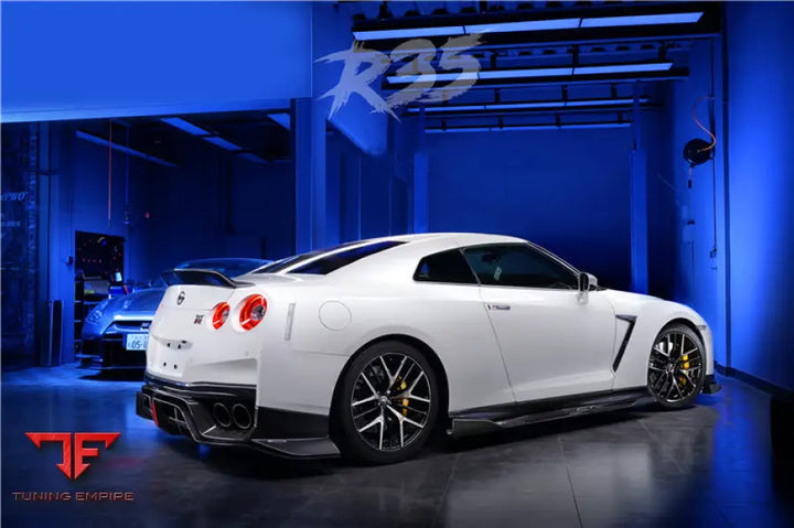 NISSAN GTR R35 CBA/DBA/EBA BKSS STYLE CARBON FIBER TRUNK SPOILER BSD