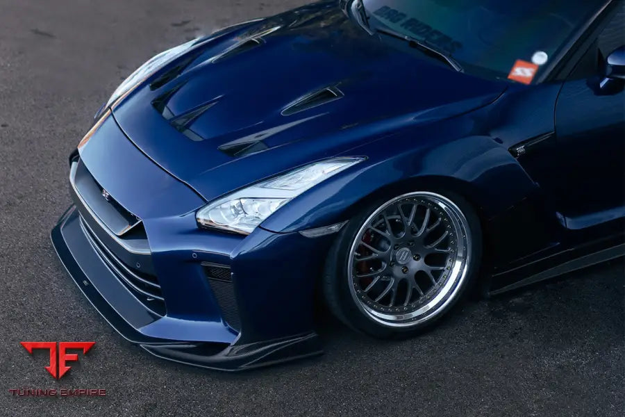 NISSAN GTR R35 CBA & DBA & EBA BKSSII STYLE CARBON FIBER HOOD BSD