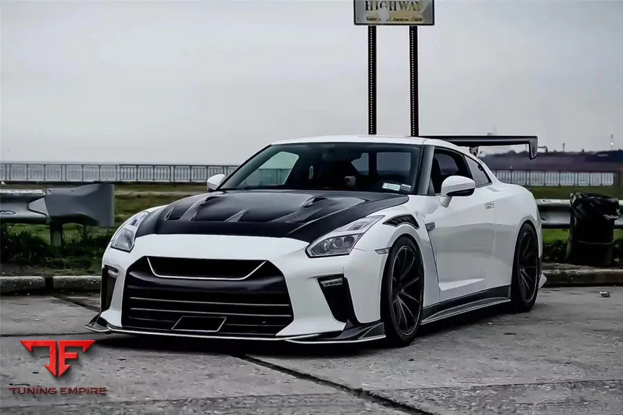 NISSAN GTR R35 CBA & DBA & EBA BKSSII STYLE CARBON FIBER HOOD BSD