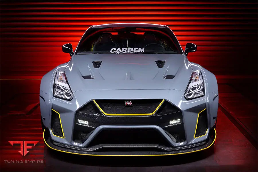 NISSAN GTR R35 CBA & DBA & EBA BKSSII STYLE CARBON FIBER HOOD BSD