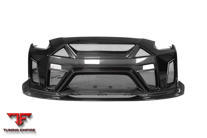NISSAN GTR R35 CBA & DBA & EBA BKSSII STYLE PARTIAL CARBON FIBER FULL WIDE BODY KIT BSD