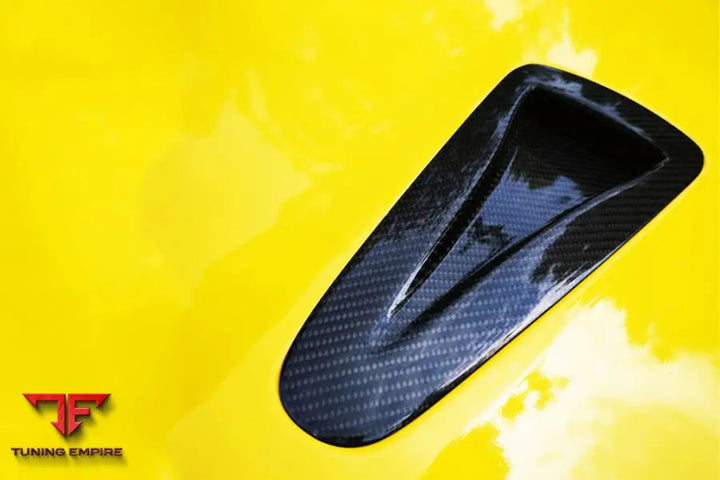 NISSAN GTR R35 CBA & DBA & EBA CARBON FIBER HOOD SCOOP (2 PCS) BSD