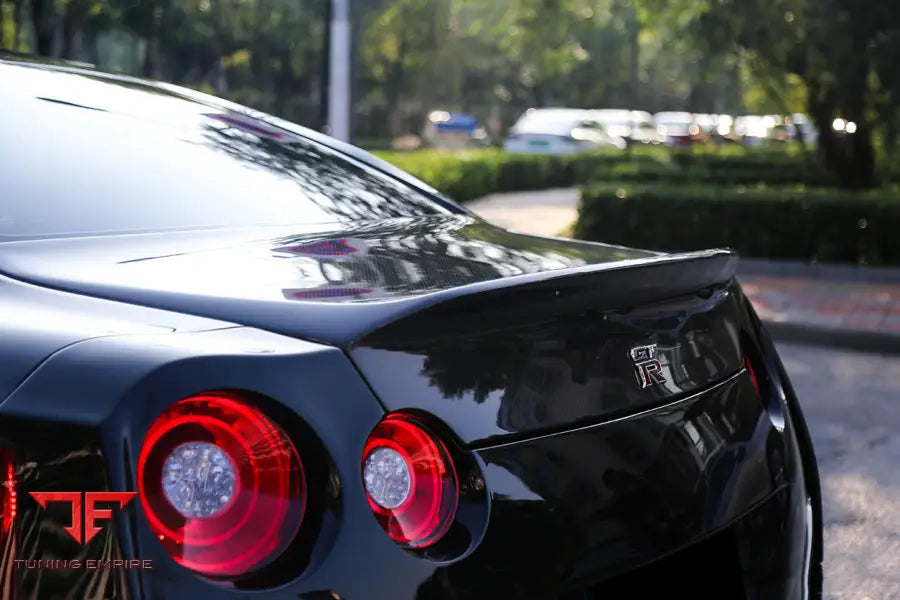 NISSAN GTR R35 CBA/DBA/EBA DLK STYLE CARBON FIBER TRUNK BSD