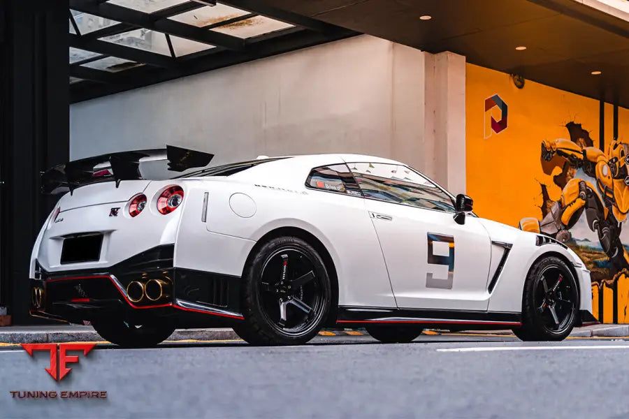 NISSAN GTR R35 CBA DBA EBA NSM STYLE CARBON FIBER TRUNK SPOILER WING BSD