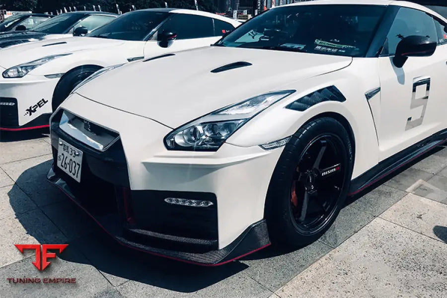 NISSAN GTR R35 CBA DBA EBA NSM STYLE PARTIAL CARBON FIBER FENDER BSD