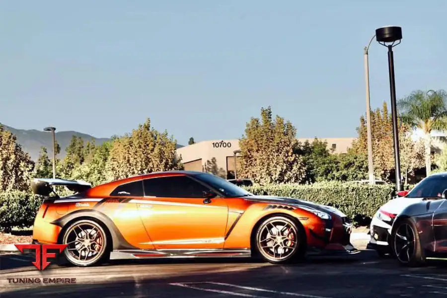 NISSAN GTR R35 CBA & DBA & EBA VA STYLE REAR FENDER FLARE BSD