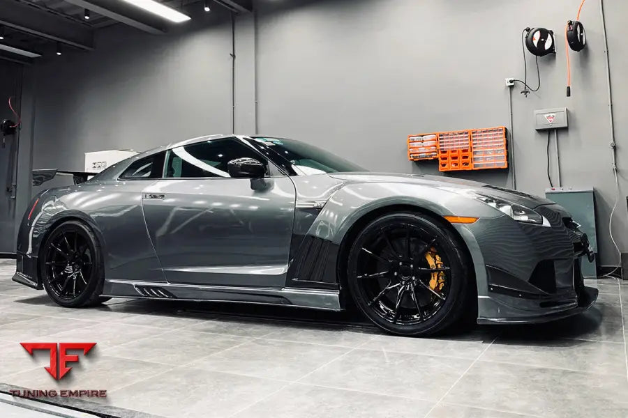 NISSAN GTR R35 CBA/DBA/EBA VA STYLE SIDE SKIRTS BSD