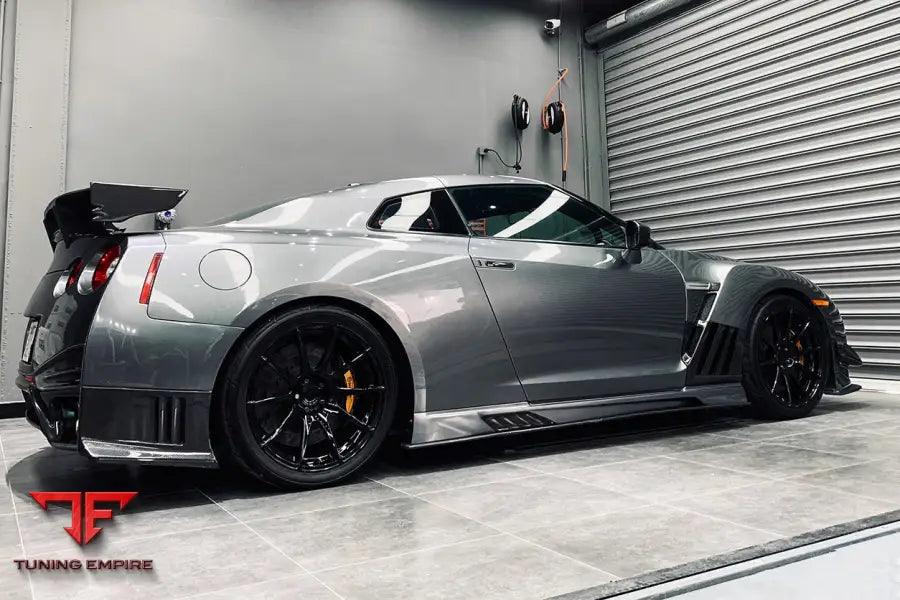 NISSAN GTR R35 CBA/DBA/EBA VA STYLE SIDE SKIRTS BSD