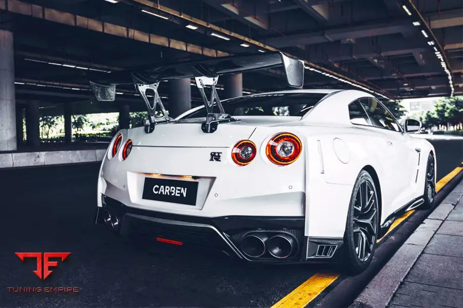 NISSAN GTR R35 CBA DBA EBA VA STYLE TRUNK SPOILER BSD