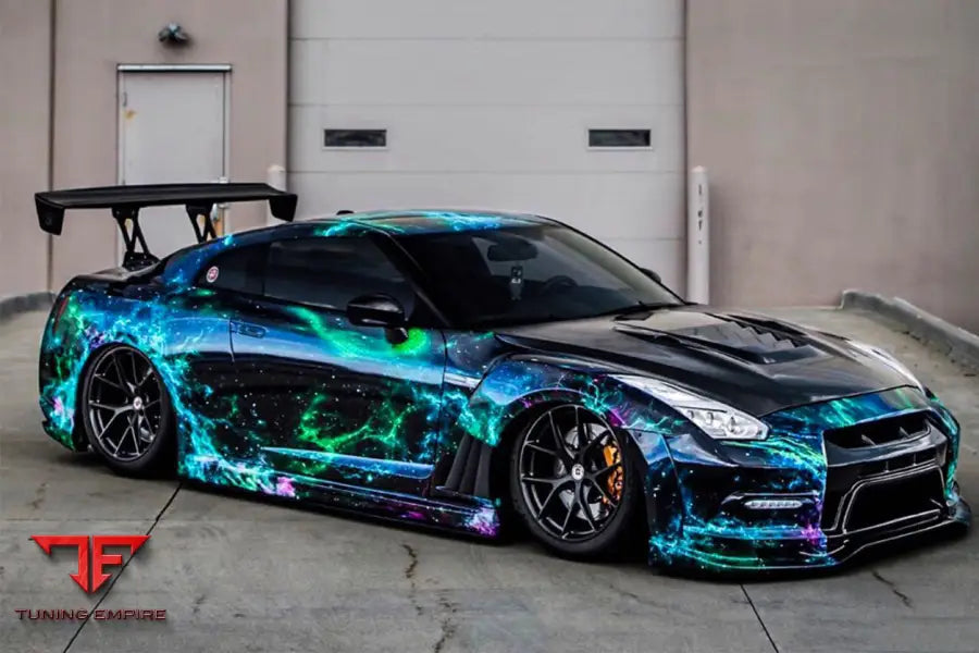 NISSAN GTR R35 CBA DBA EBA VA STYLE TRUNK SPOILER BSD