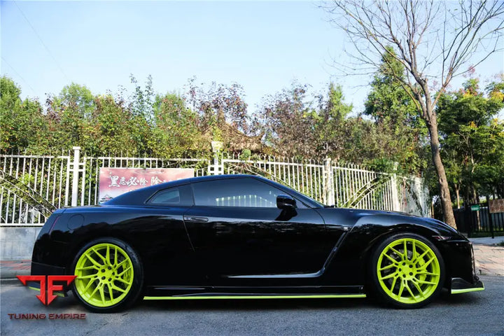 Nissan Gtr R35 Cba Dba Nsm Style Carbon Fiber Side Skirts BSD