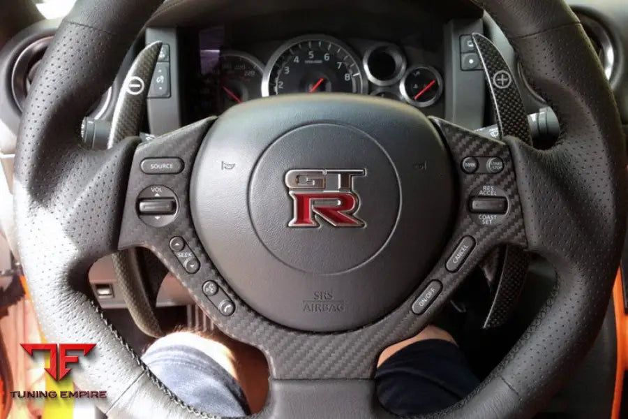 NISSAN GTR R35 CBA & DBA OEM STYLE REPLACEMENT SHIFT PADDLES BSD