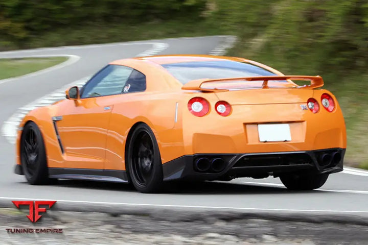 NISSAN GTR R35 CBA/DBA ZEL STYLE CARBON FIBER SIDE SKIRTS BSD