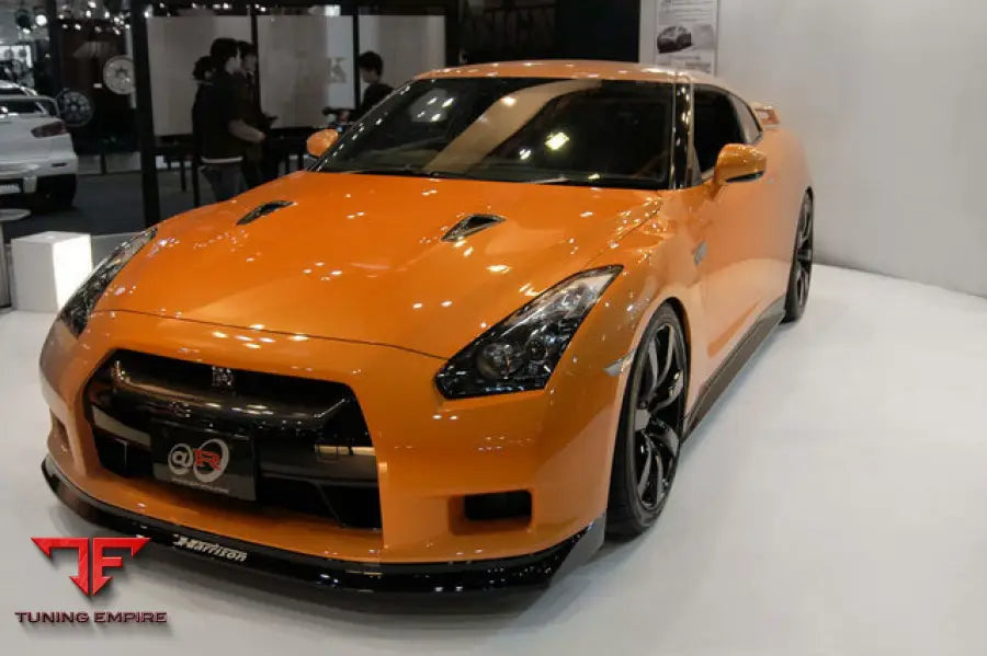 NISSAN GTR R35 CBA ZEL STYLE CARBON FIBER FRONT LIP BSD