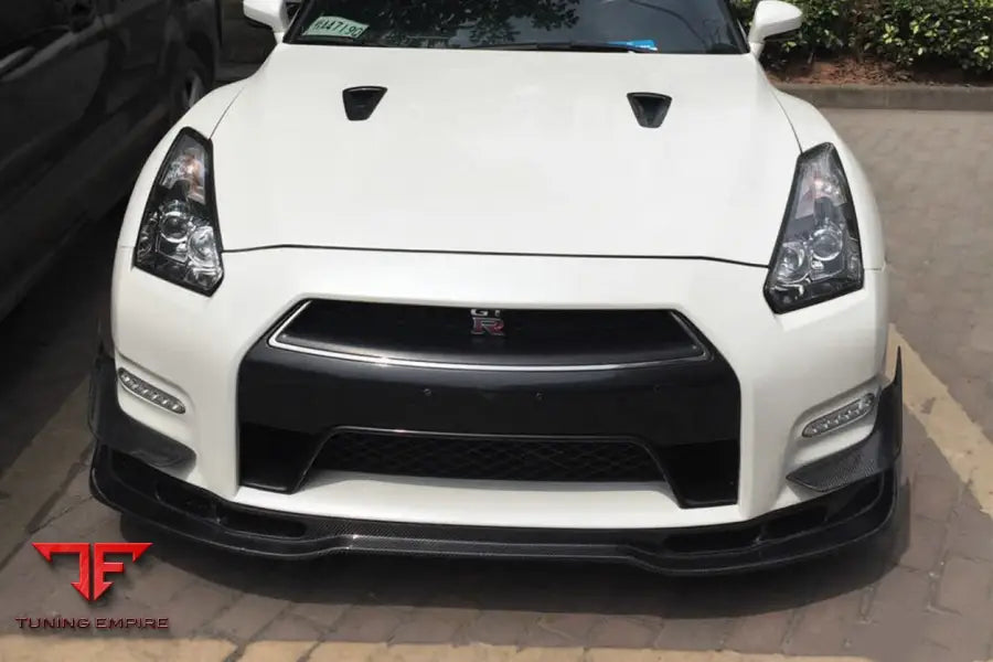 NISSAN GTR R35 DBA BSE STYLE CARBON FIBER FRONT LIP BSD