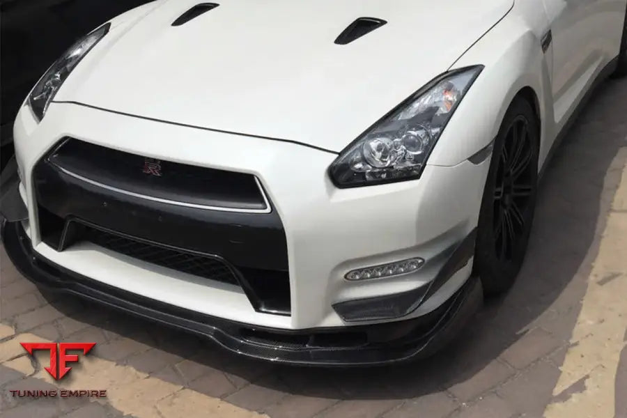 NISSAN GTR R35 DBA BSE STYLE CARBON FIBER FRONT LIP BSD